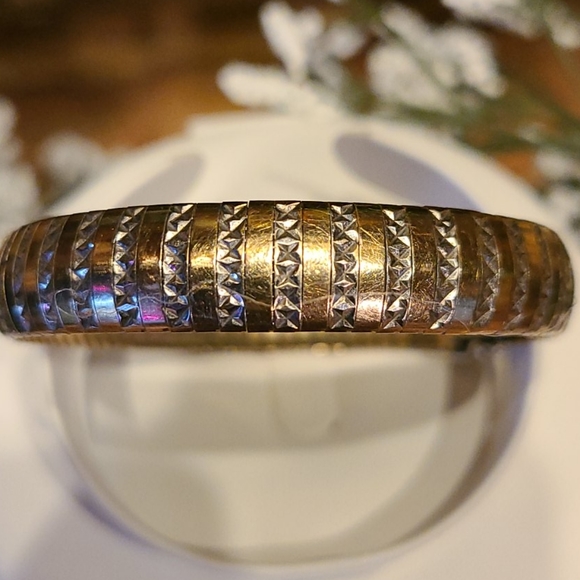 Love Earth Jewelry Love Earth Gold Silver Bracelet Poshmark